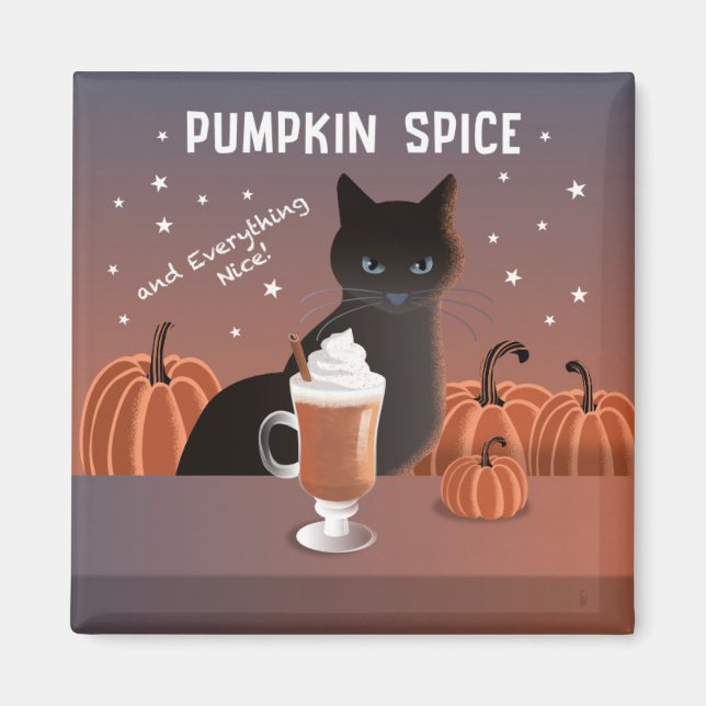 Pumpa Krydda Magnet (Framsidan)