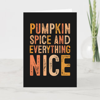 Pumpa Krydda Och Allt Gott Höst Autumn Sjöar Kort