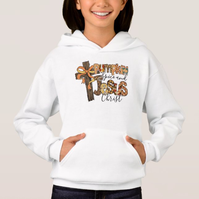 Pumpa Krydda och Jesus Kristus – Tro & Höst  T Shirt (Framsida)