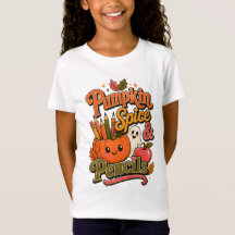 Pumpa Krydda & Pennor Söt Höst T-Shirt