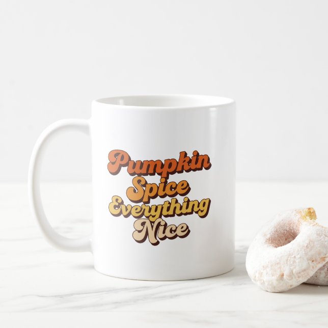 Pumpa Kryddad Allt Gott Kaffemugg (Med munk)