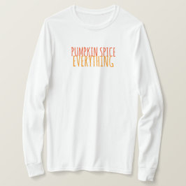 Pumpa Kryddad Allt Långärmad T-Shirt