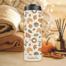Pumpa Kryddad Höst Mönster Namn Höst Kaffe