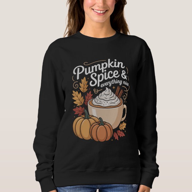 Pumpa Kryddad Höst T Shirt (Framsida)