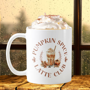 Pumpa Kryddad Latte Klubb Höst Autumn Kaffemugg