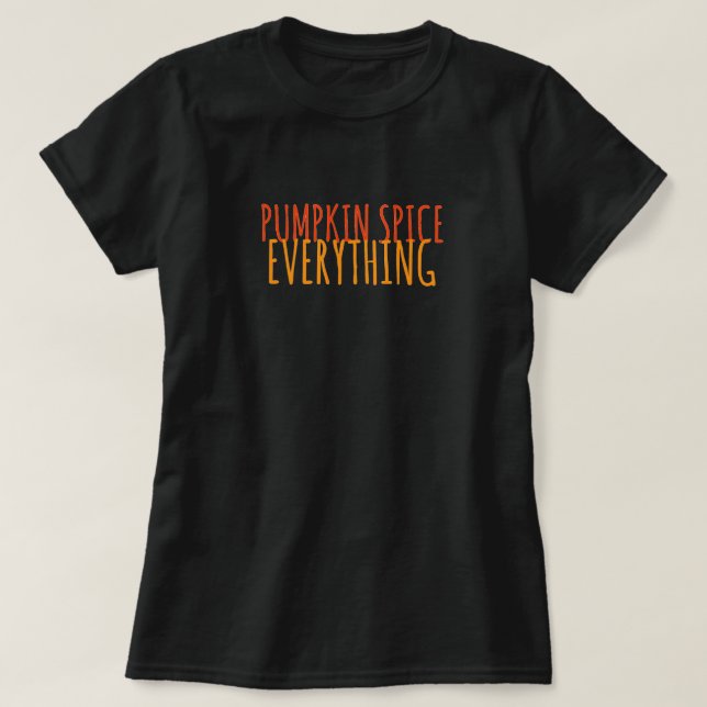 Pumpa Kryddat Allt T-Shirt (Design framsida)