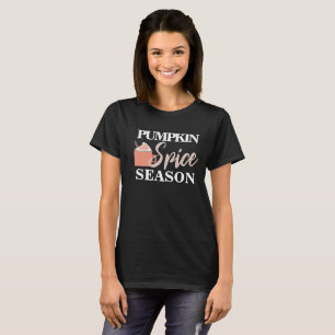 Pumpa Kryddat Höst Mugg Vispad Grädde T Shirt