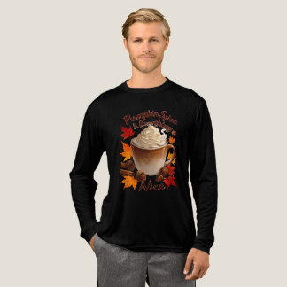 Pumpa Kryddat Latte Höst Konst T Shirt