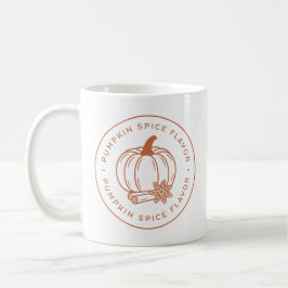 Pumpa kryddig smak smakämne kaffemugg