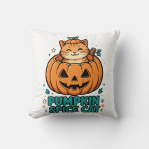 Pumpa Kryddkatt Halloween Orange katt i pumpa