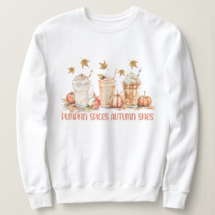 Pumpa Kryddor Höst Tringsel Drink Roligt Citat T Shirt