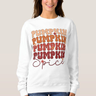 Pumpa Kryddor Retro Höst Autumn T Shirt