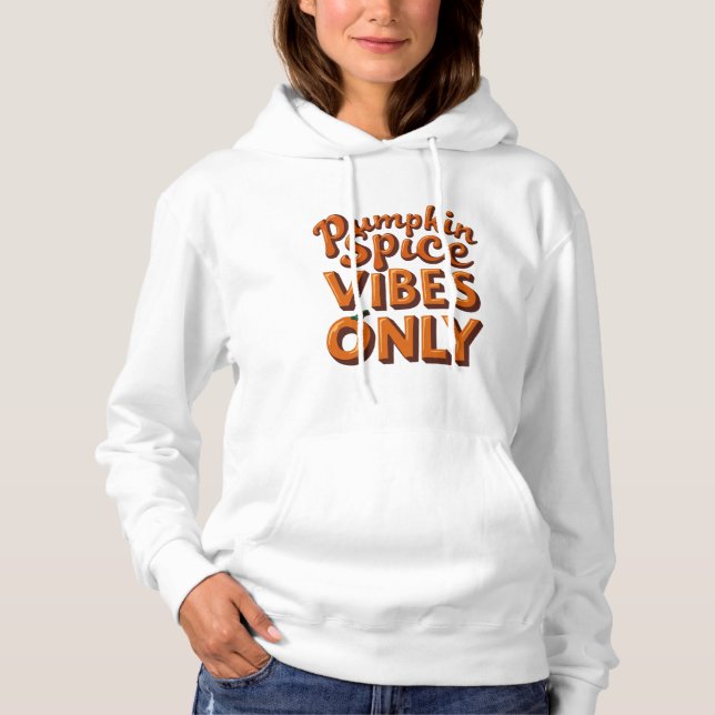 Pumpa Kryddstämning Endast – Retro 70-tal Groovy T Shirt (Framsida)