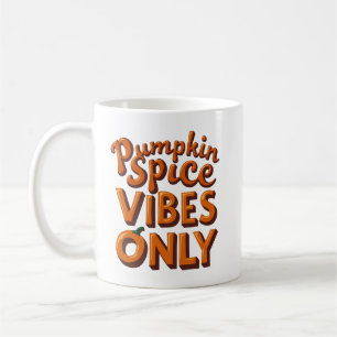 Pumpa Kryddstämning Endast – Retro 70-talets Groov Kaffemugg