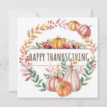 Pumpa med happy thanksgiving leafy