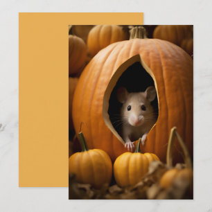 Pumpa Mus Inbjudningar