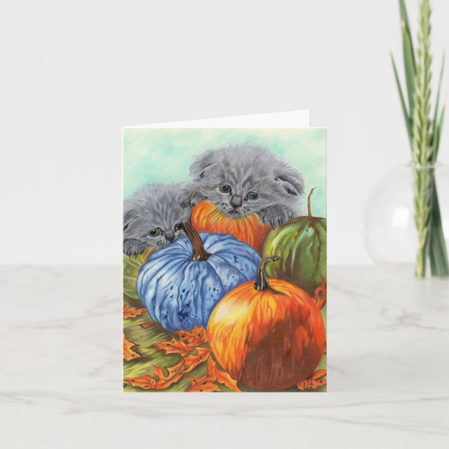 Pumpa och Kittens Kort (Framsida)