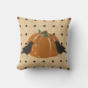 Pumpa och polka dots kudder kudde