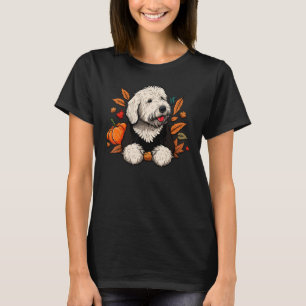 Pumpa Old English Sheepdog kostym på Bobtail Ha T Shirt