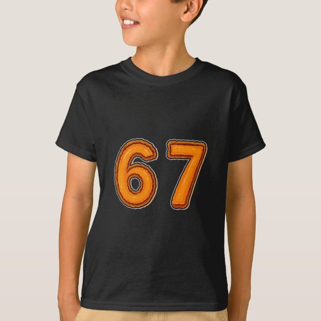 Pumpa Paj 6 7 Thanksgiving Middag Meme  T Shirt (Framsida)