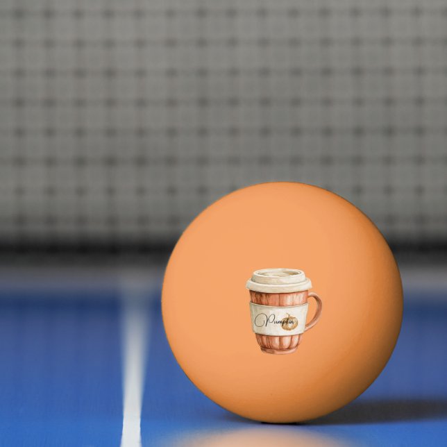 Pumpa Päron Latte Ränder   Pingisboll (Netto)