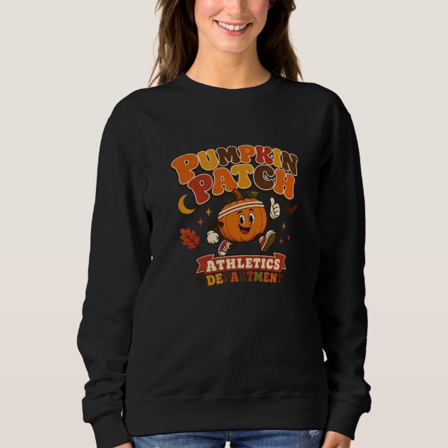 Pumpa Patch Atletik Avdelning T Shirt (Framsida)