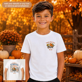 Pumpa Patch Crew Familj Matchande Unisex Barn T Shirt