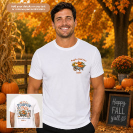 Pumpa Patch Crew Familj Matching Unisex T Shirt