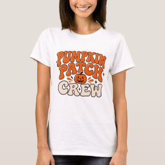 Pumpa Patch Crew, Höstsäsong för Pumpa Plockning T Shirt