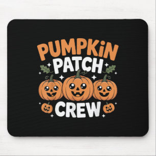 Pumpa Patch Crew Matchande Familj Höst Musmatta