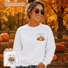 Pumpa Patch Crew Pumpa Plockning Unisex T Shirt