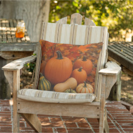 Pumpa Patch Mysig Höst Kudde