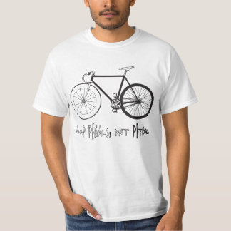 PUMPA PEDALER, INTE PETROL TEE SHIRT