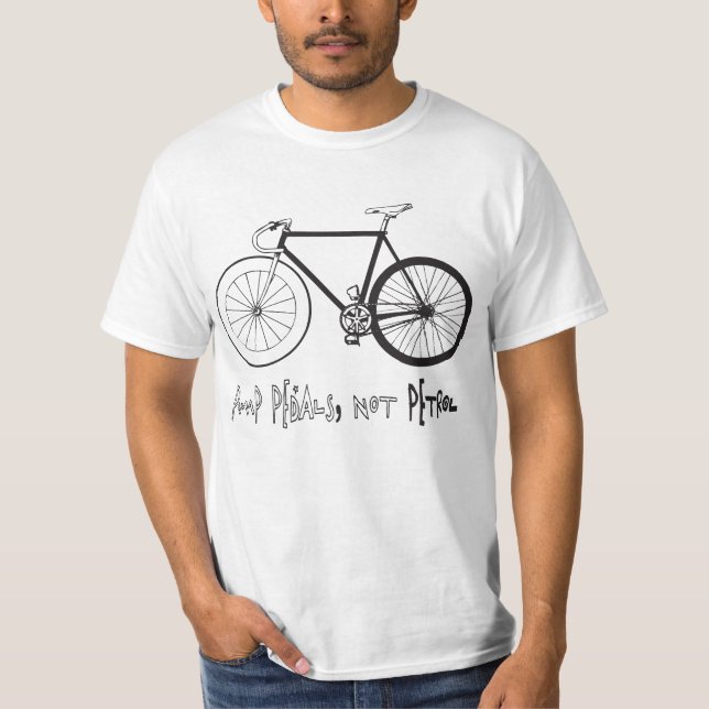 PUMPA PEDALER, INTE PETROL TEE SHIRT (Framsida)