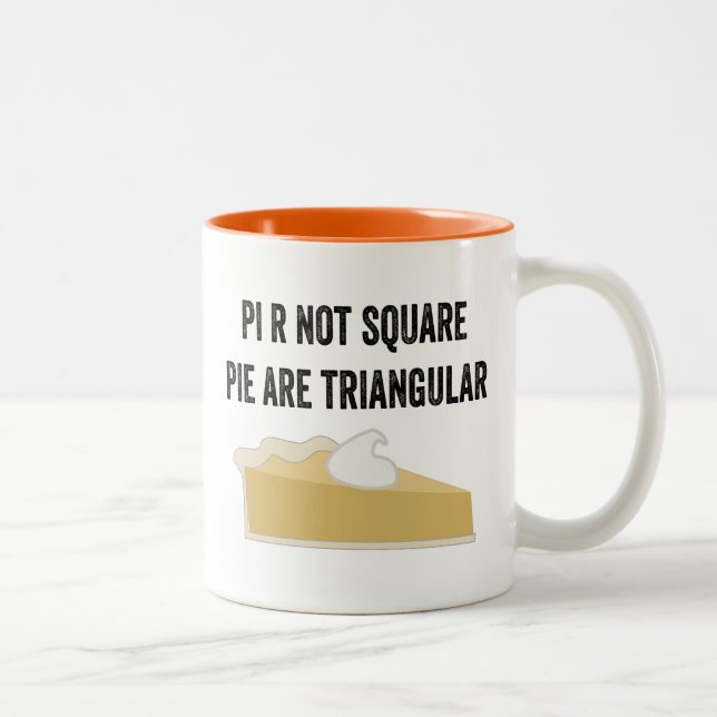 Pumpa Pi Två-Tonad Mugg (Höger)