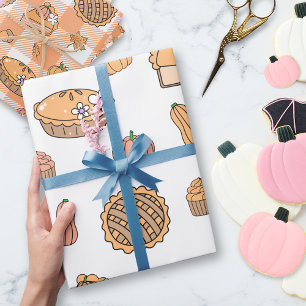 Pumpa Pie Inpackningspapper Presentpapper