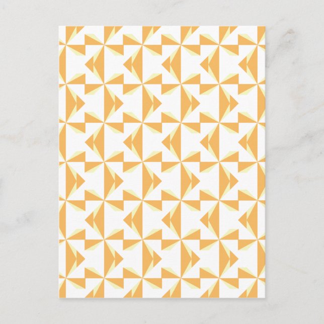 Pumpa Pinwheels Vykort (Framsida)