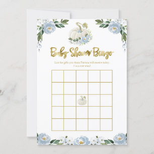 Pumpa Pojke Höst Bebis Baby Shower Bingo