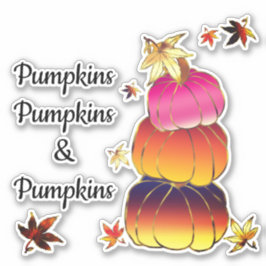 Pumpa & Pumpa Gradient, Guld, & Folie Struktur Klistermärken