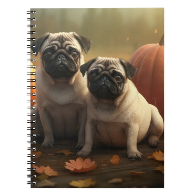 Pumpa Puppy Höstpunktspumpa Anteckningsbok (Framsidan)