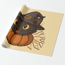 Pumpa Purr Häxa Katt