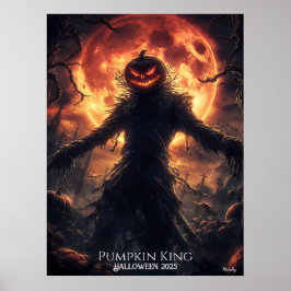 Pumpa Reaper vaknar Halloween Poster