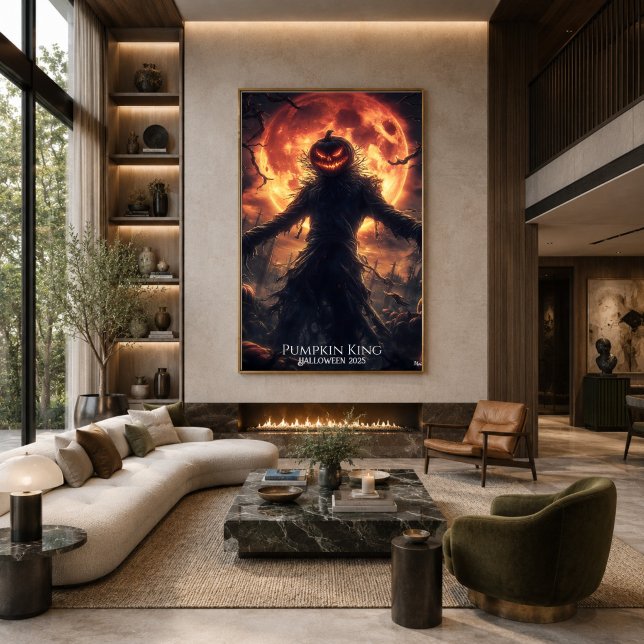Pumpa Reaper vaknar Halloween Poster (Skapare uppladdad)
