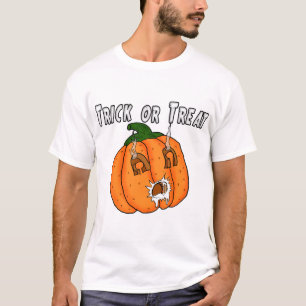 Pumpa rolig stygg present skämt Halloween T Shirt