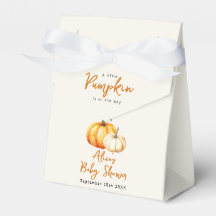 Pumpa Rustik Höst Bebis Shower