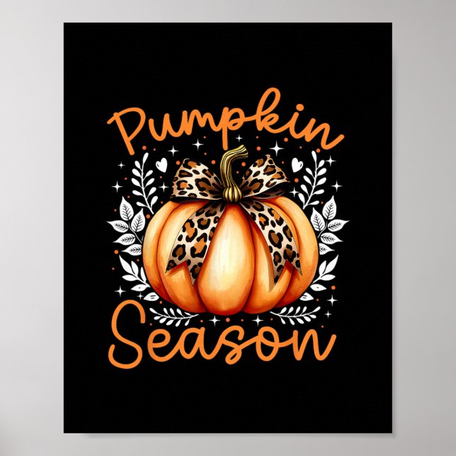 Pumpa Säsong Höst Thanksgiving Kostym Gi Poster (Framsidan)