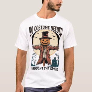 Pumpa Scarecrow Tröja för Skum Kostym Humor