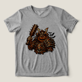 Pumpa Shogun — Halloween Samuraj Krigare Vintage T Shirt