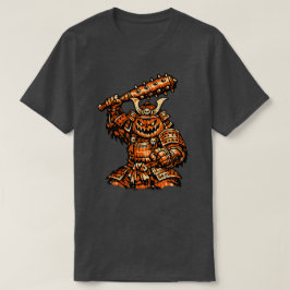 Pumpa Shogun — Rolig Halloween Samuraj Krigare T Shirt