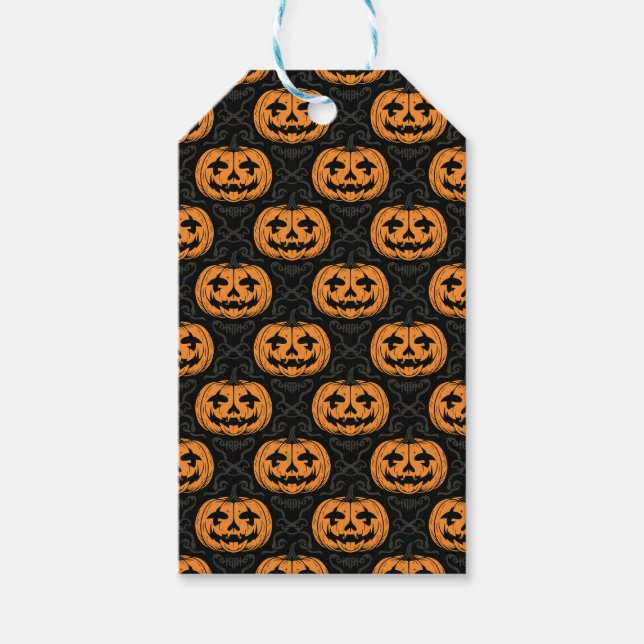 Pumpa Skalle  Presentetikett (Framsidan)
